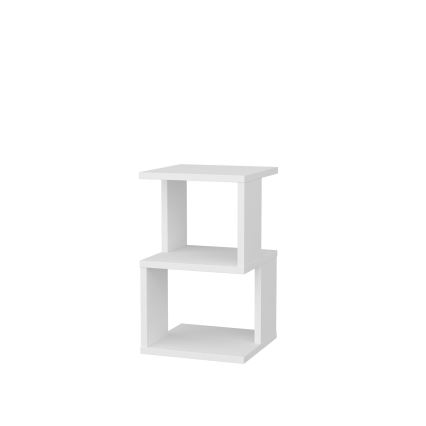 Comodino CARTER 49,4x29,6 cm bianco