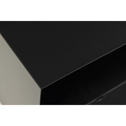 Comodino con possibilità di montaggio a parete BEKIM nero