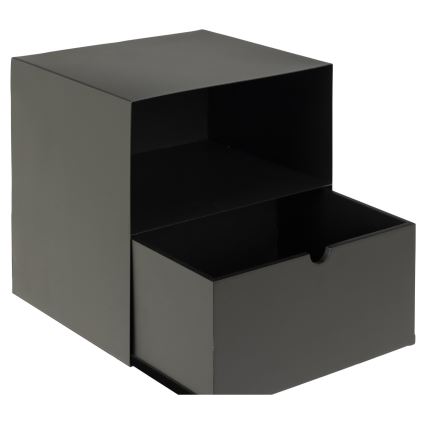 Comodino da parete BEKIM nero