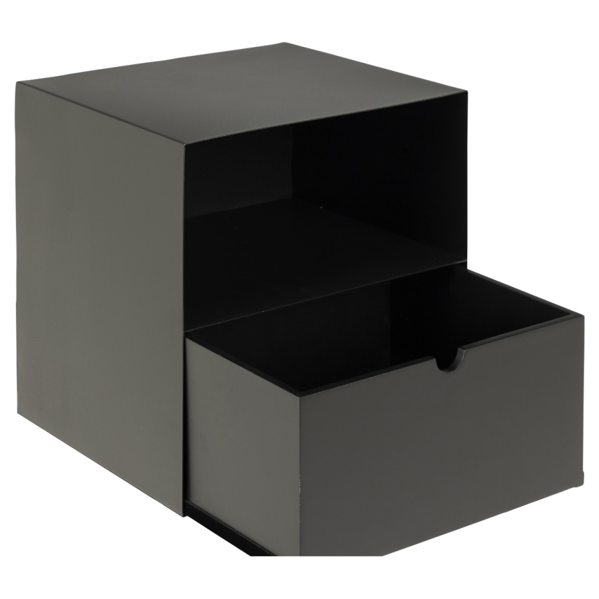 Comodino da parete BEKIM nero