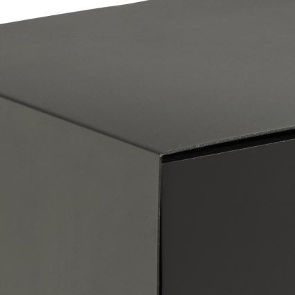 Comodino da parete BEKIM nero