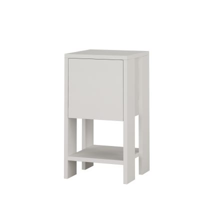 Comodino EMA 55x30 cm bianco