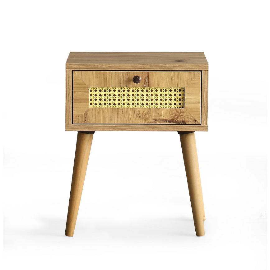 Comodino EUROMOS 50x40 cm marrone