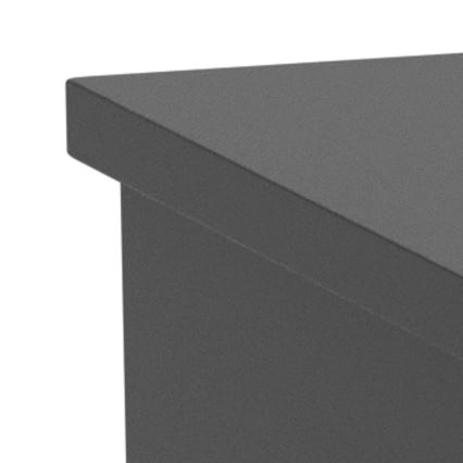 Comodino FINO 37x32 cm nero