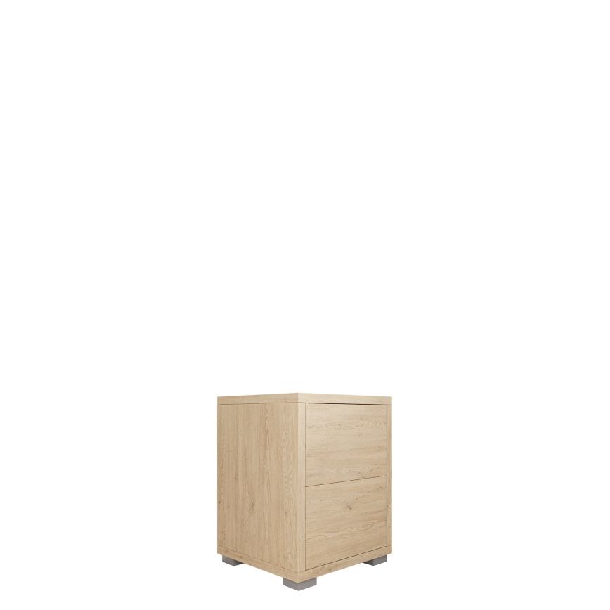 Comodino GESITA 30x38 cm rovere Cremona