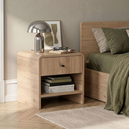 Comodino KABIN 45x40 cm in rovere