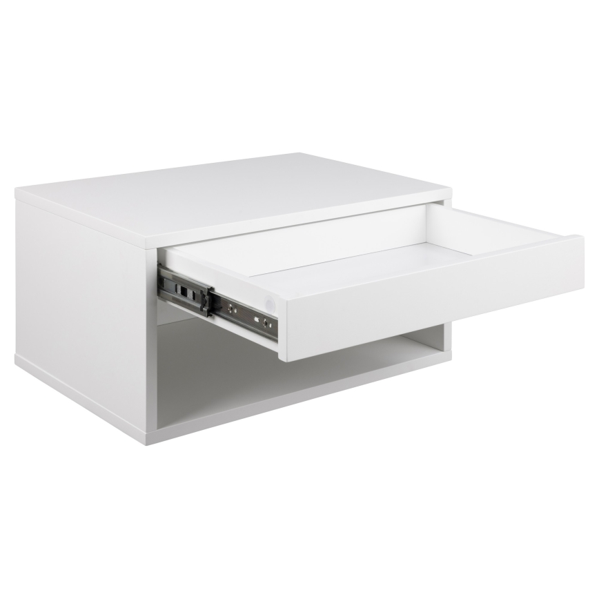 Comodino LIGNE 50 x 35 cm bianco