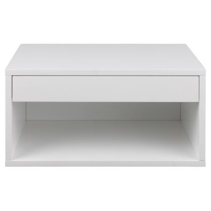 Comodino LIGNE 50 x 35 cm bianco