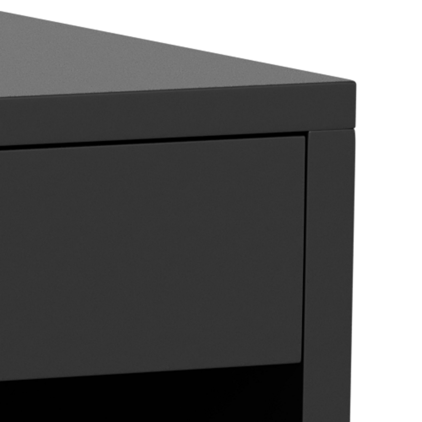 Comodino LIGNE 50x35 cm nero