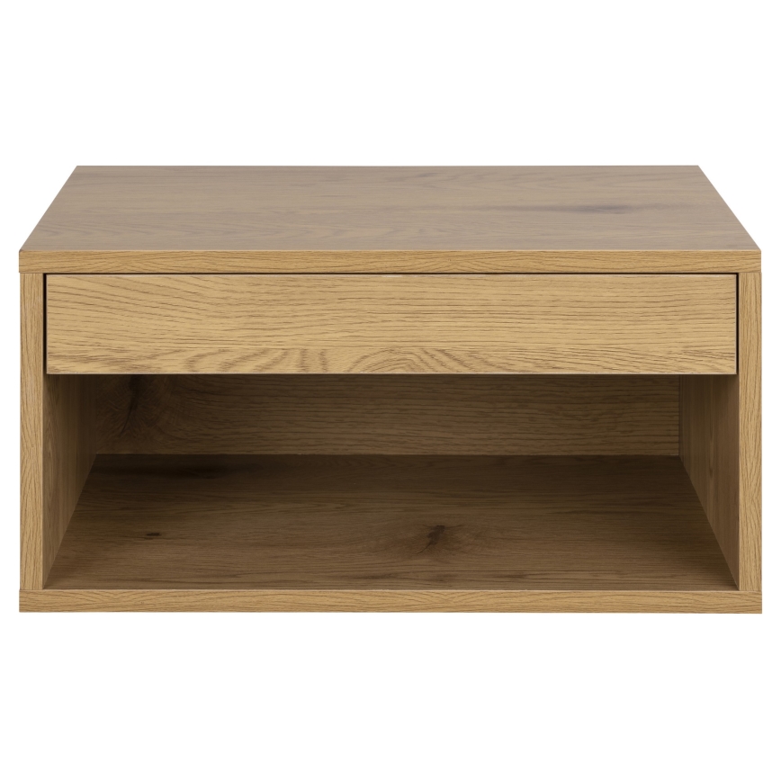 Comodino LIGNE 50x35 cm rovere