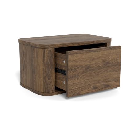 Comodino MADERA 46x30 cm rovere