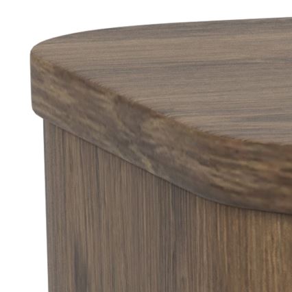 Comodino MADERA 46x30 cm rovere