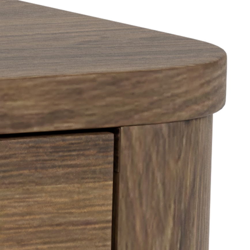 Comodino MADERA 46x30 cm rovere