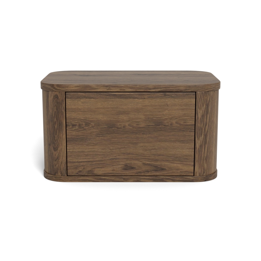 Comodino MADERA 46x30 cm rovere