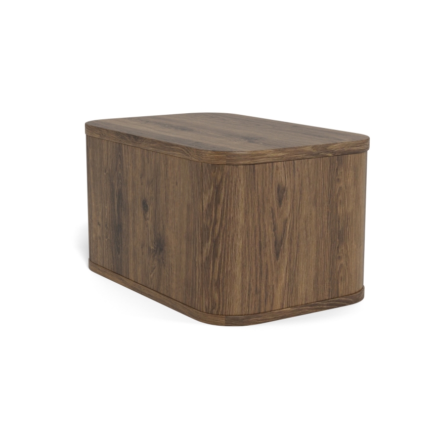 Comodino MADERA 46x30 cm rovere