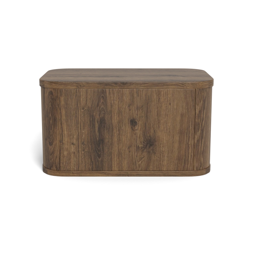 Comodino MADERA 46x30 cm rovere