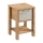 Comodino MENTA 42x59 cm rovere Wotan/grigio