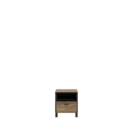 Comodino OREN marrone/nero