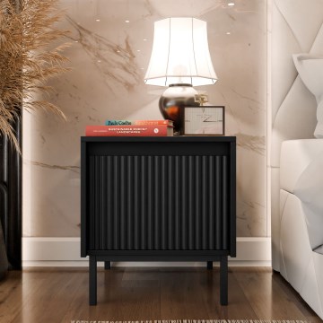 Comodino OZMI 50x45 cm, nero