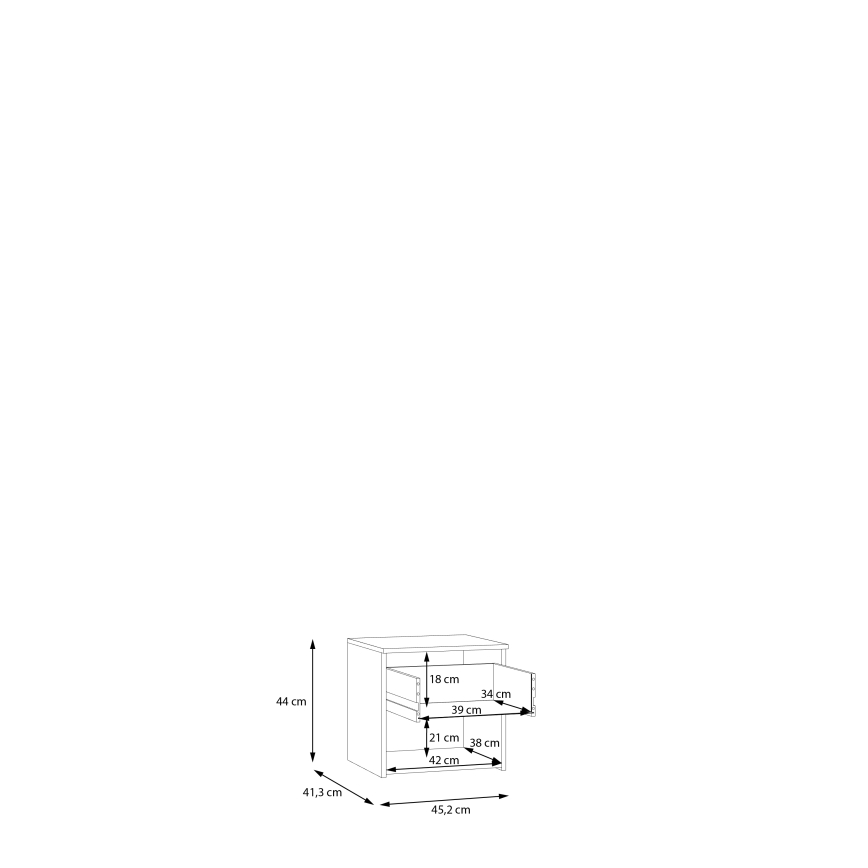 Comodino PANO beige