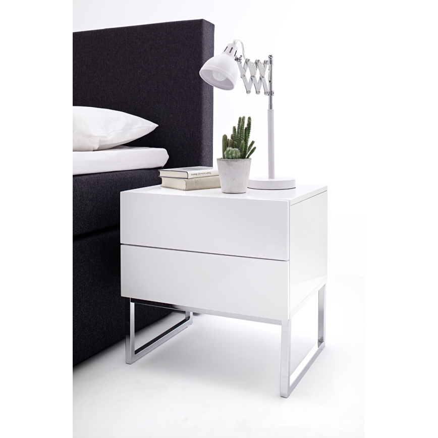 Comodino ROCKY bianco