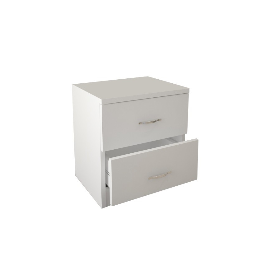 Comodino SINE 42x40 cm bianco