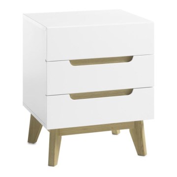 Comodino SINIRA bianco