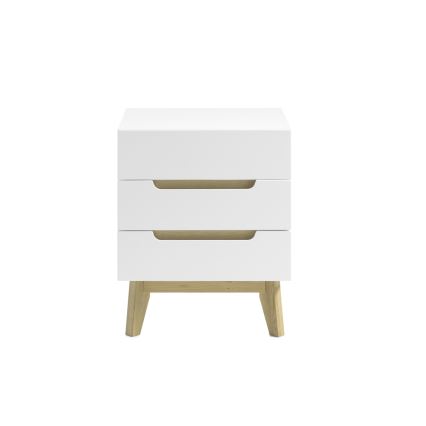 Comodino SINIRA bianco