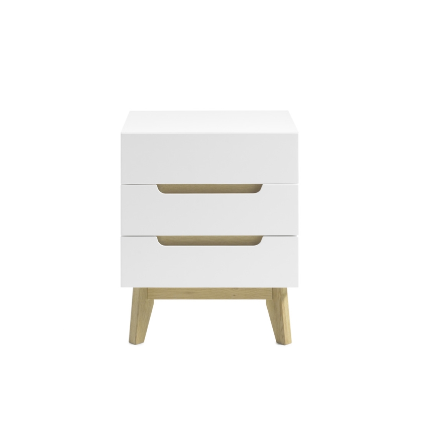 Comodino SINIRA bianco