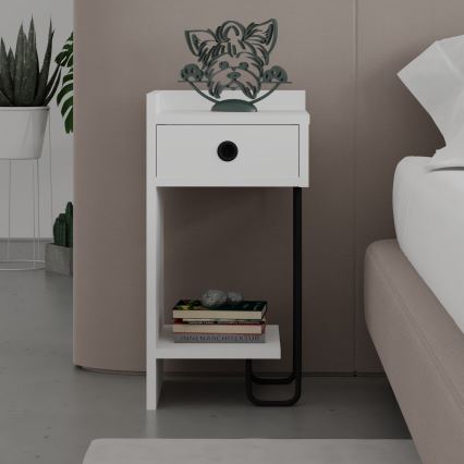 Comodino SONY bianco