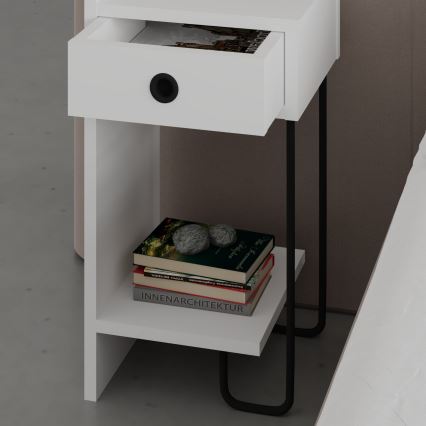 Comodino SONY bianco
