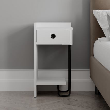 Comodino SONY bianco