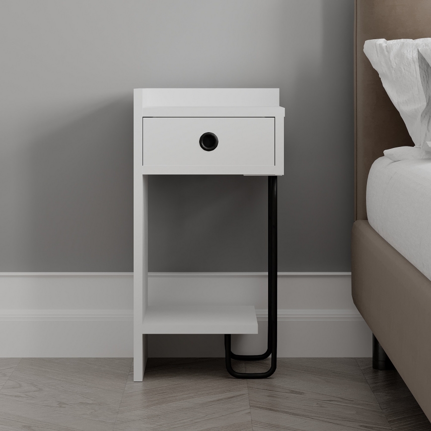 Comodino SONY bianco