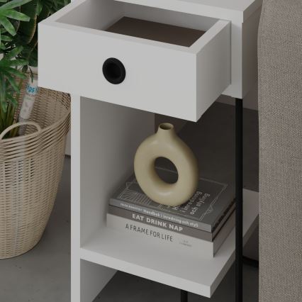 Comodino SONY bianco