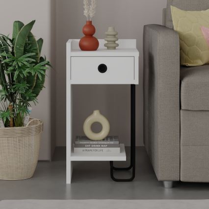 Comodino SONY bianco