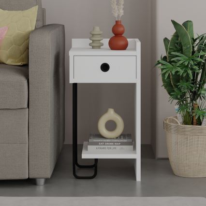 Comodino SONY bianco