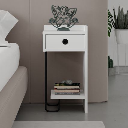 Comodino SONY bianco