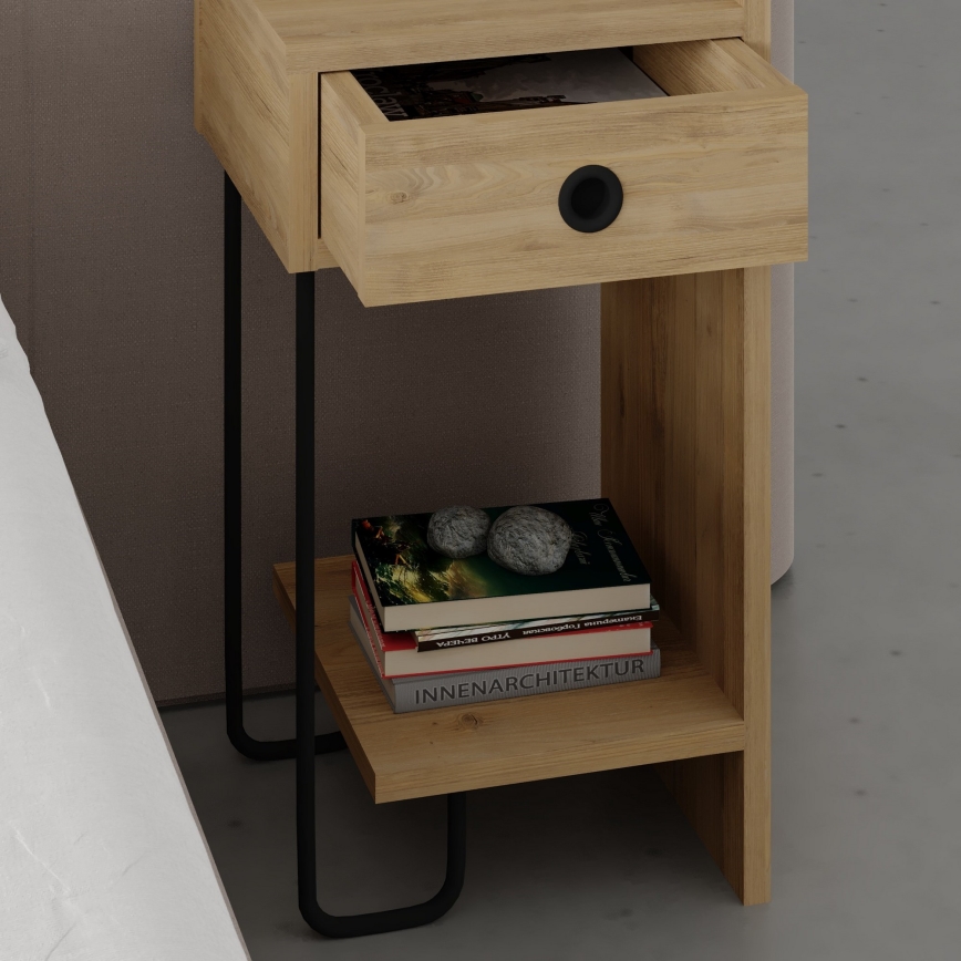 Comodino SONY in rovere