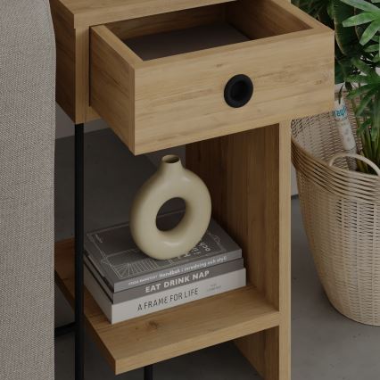 Comodino SONY in rovere