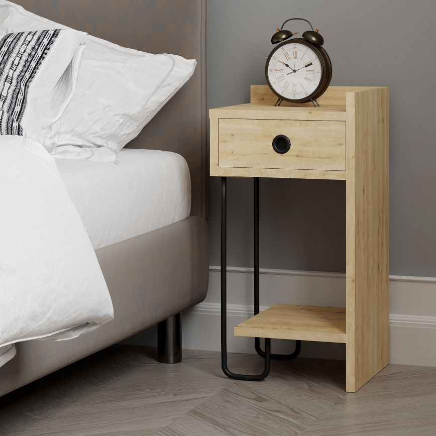 Comodino SONY in rovere