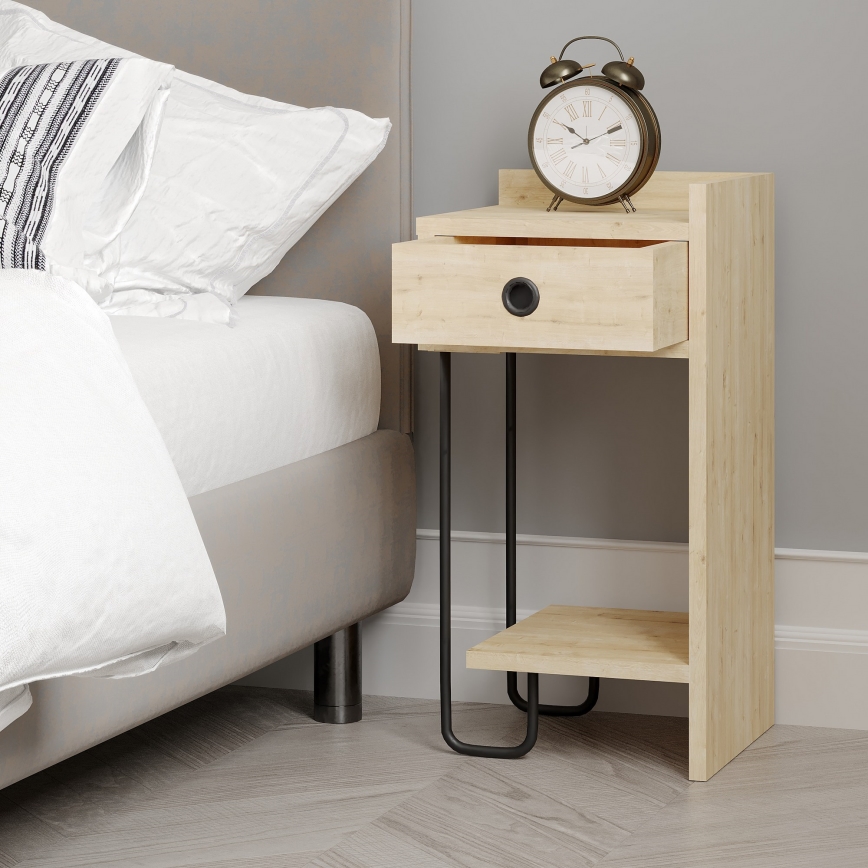 Comodino SONY in rovere