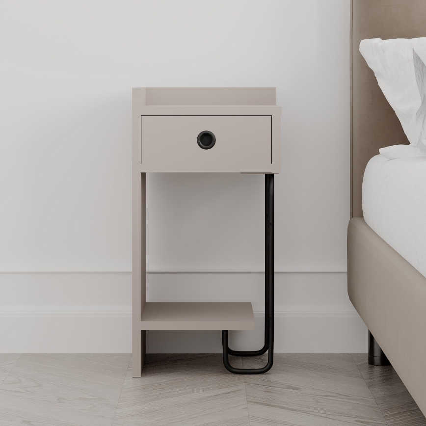 Comodino SONY tortora