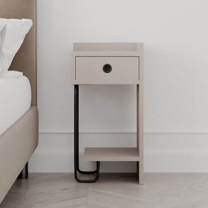 Comodino SONY tortora