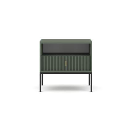 Comodino SUE verde/nero