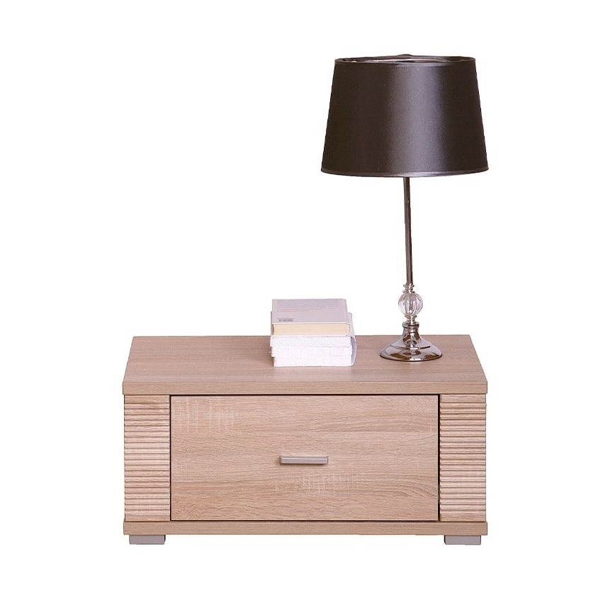 Comodino THEMO 29x63 cm rovere sonoma