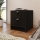 Comodino TIRENO 40x35 cm nero