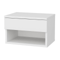Comodino VETRA bianco