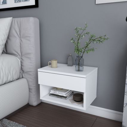 Comodino VETRA bianco
