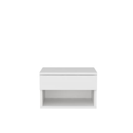 Comodino VETRA bianco