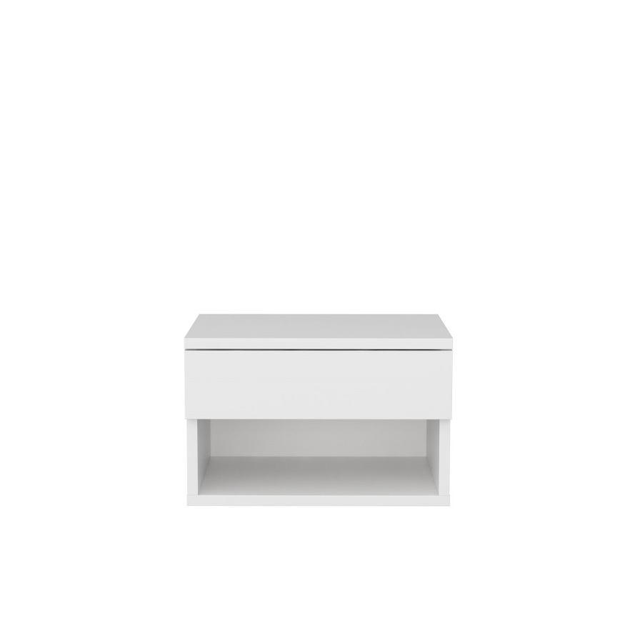 Comodino VETRA bianco